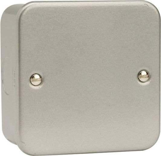 CLICK CL060 1-GANG BLANKING PLATE METAL CLAD