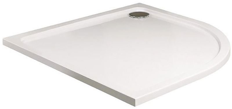 JT40 S003508 FUSION QUADRANT TRAY 1000mm WHITE