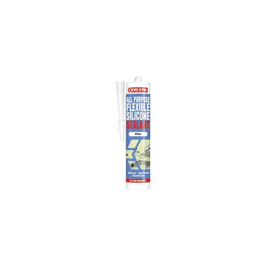 EVOSTIK MULTI PURPOSE SILICONE SEALANT C20 CARTRIDGE BROWN 30613753
