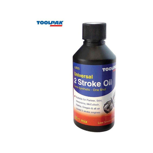 TOOLPAK LUB25 SEMI SYNTHETIC 2 STROKE OIL 100ml