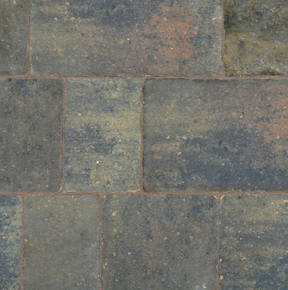 BRADSTONE MONKSBRIDGE 50mm MIXED SIZES BLOCK PAVING 9.6m2 PACK CROFT 45024