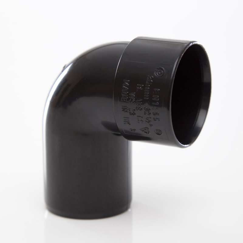 POLYPIPE ABS SWIVEL BEND 32mm x 92.5deg WS23 WS23B BLACK