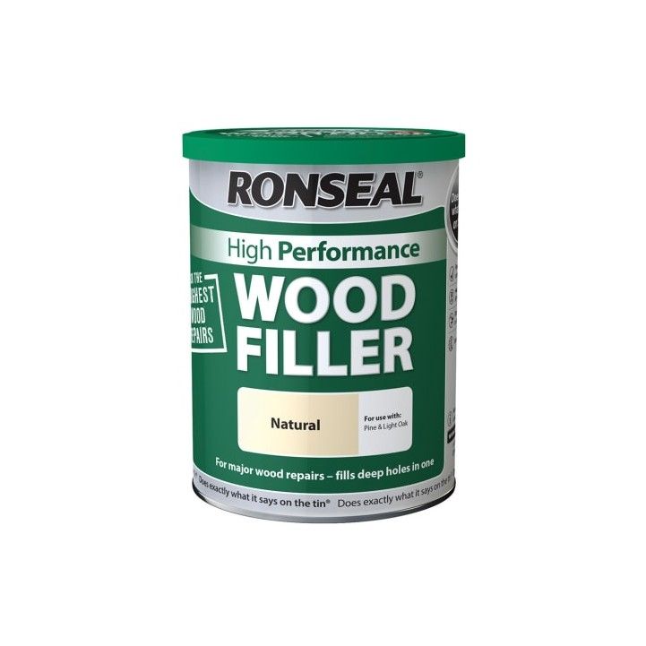 RONSEAL HIGH PERFORMANCE WOOD FILLER 1kg NATURAL 32287