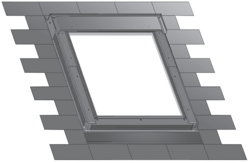 KEYLITE SLATE FLASHING 550 x 980mm SRF02