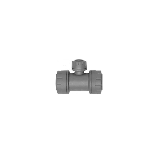 POLYPIPE POLYPLUMB BRANCH REDUCED TEE 22 x 22 x 10mm PB112210