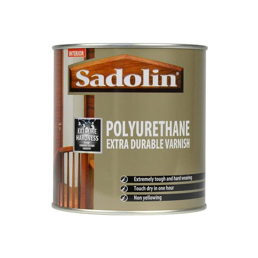 SADOLIN POLYURETHANE VARNISH WITH TEFLON 1l GLOSS CLEAR 5038030