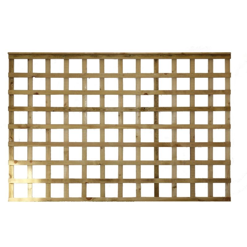 TAFS SALOP SQUARE TRELLIS PANEL 6 x 4' PT GREEN P4TT