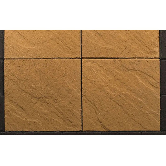 MONAPAVE RIVEN SLAB 450 x 450 x 50mm BUFF YELLOW MS027