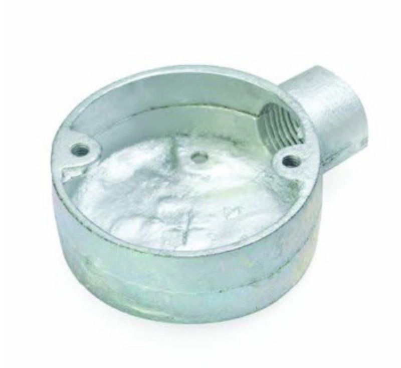 DELIGO TER20 GALV TERMINAL BOX 20mm