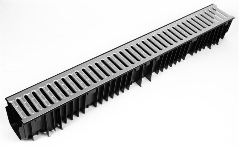 CLARK DRAIN DOMESTIC CHANNEL A15 C/W GALV GRATING REF CD425/96