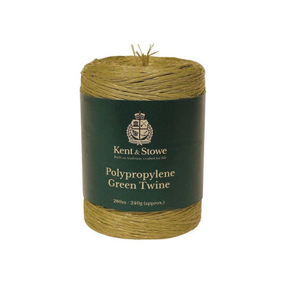 KENT & STOWE K/S70100800 BIODEGRADABLE JUTE TWINE 80m GREEN
