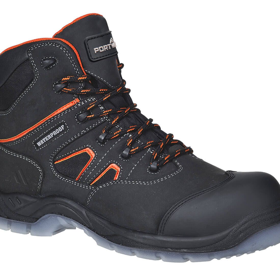 Portwest Compositelite All Weather Boot S3 WR, 38, R, Black