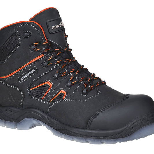 Portwest Compositelite All Weather Boot S3 WR, 38, R, Black