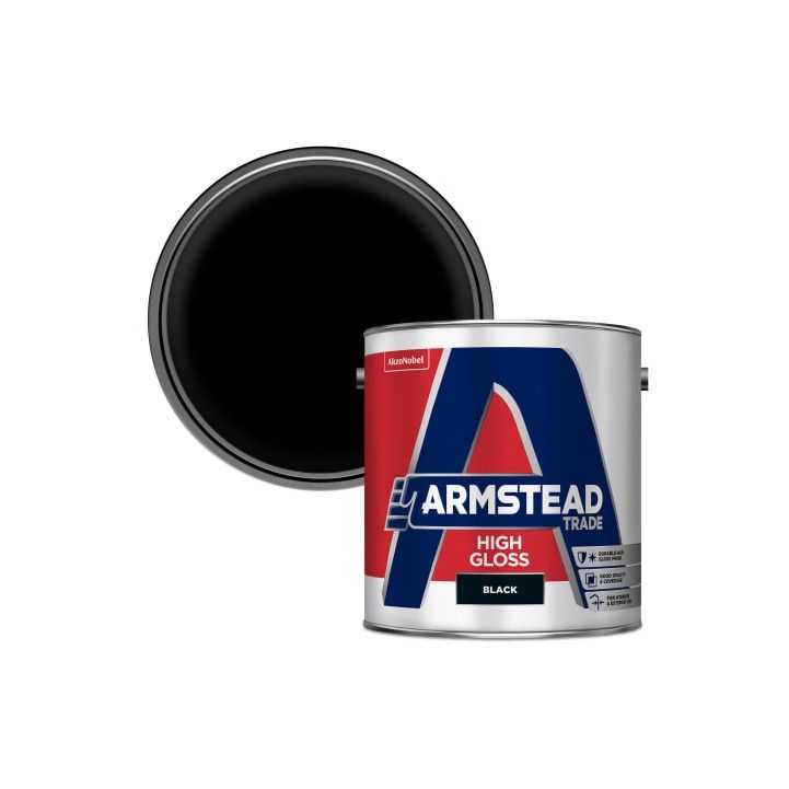 ARMSTEAD TRADE HIGH GLOSS 2.5l BLACK 5218618
