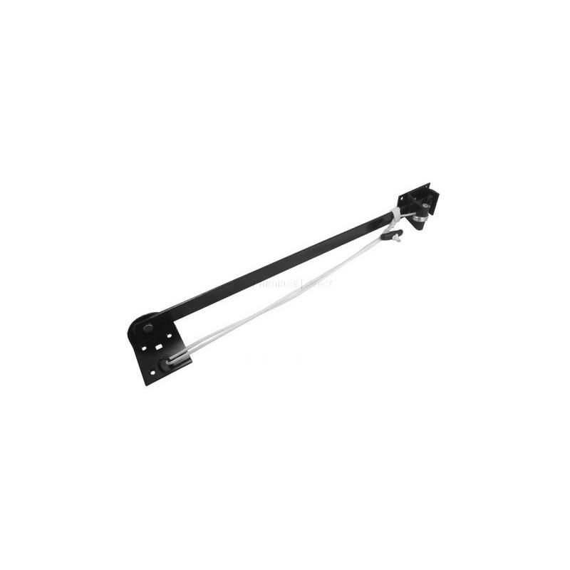 A PERRY NO 1010 GARAGE DOOR HOLDERS 600mm 24" BLACK 10100000BK