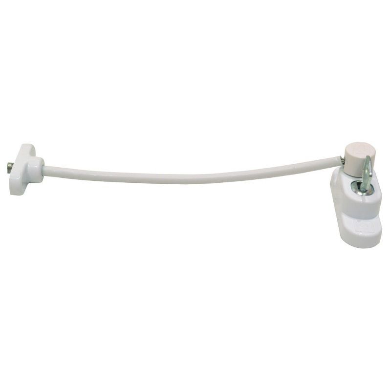 CENTURION HK373P WHITE CABLE DOOR & WINDOW RESTRICTOR