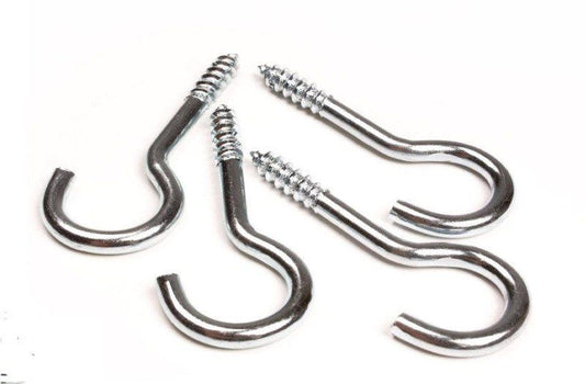 UNIFIX SCREW HOOK BZP 60mm 10g PACK 5 SP821