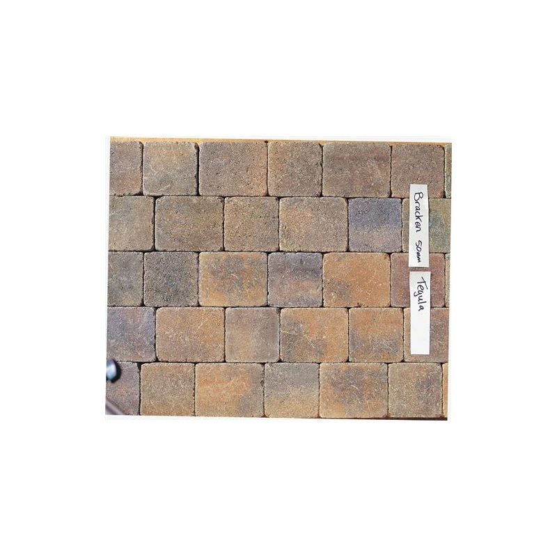 TOBERMORE TEGULA 140 x 140 x 50mm PAVING BRACKEN TEG50140BRAC