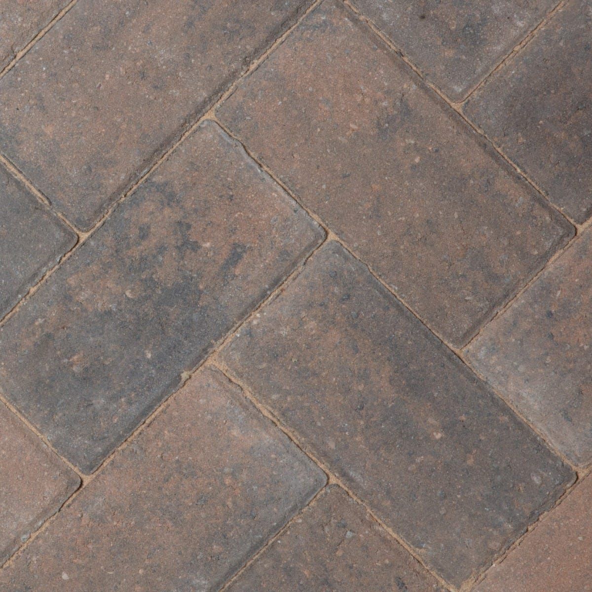 BRADSTONE DRIVEWAY PAVIOUR 200 x 100 x 50mm BURNT OKER 40726