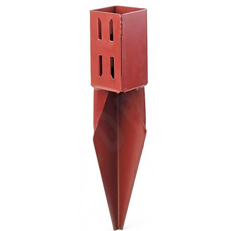 PERRY POST REPAIR SPIKE 75 x 75mm BROWN 47030075BR