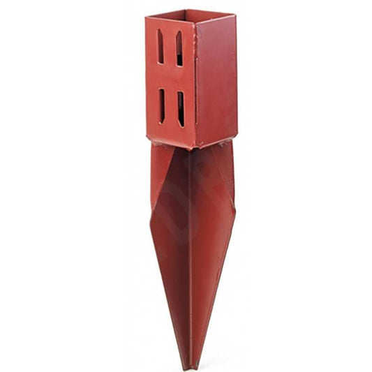 PERRY POST REPAIR SPIKE 75 x 75mm BROWN 47030075BR