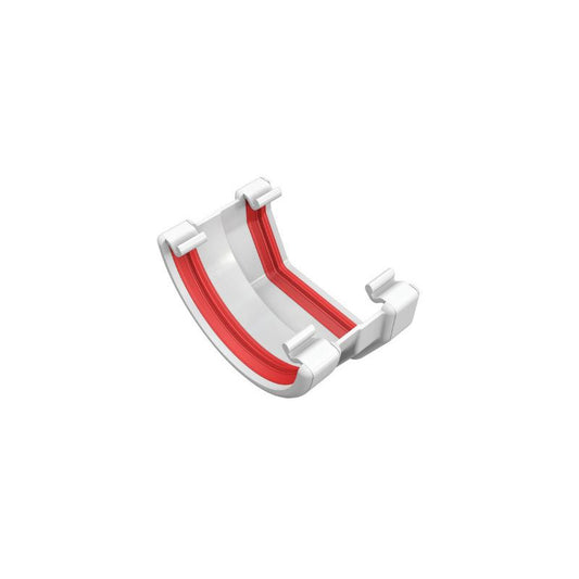 FREEFLOW SQUARE TO ROUND GUTTER ADAPTOR WHITE FRS611