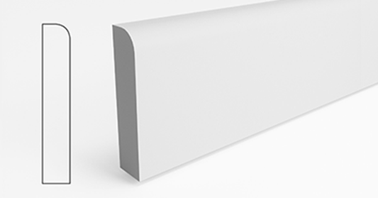 JDT 12 x 68mm SILKTRIM MDF R2A 9mm RADIUS PROFILE 14 ARCHITRAVE PER MTR FSC