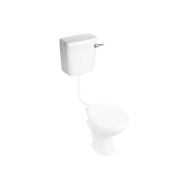 ARMITAGE SHANKS E896901 SANDRINGHAM 21 LOW LEVEL BOT/INLET 6l SIPHON FLUSH LEVER CISTERN WHITE