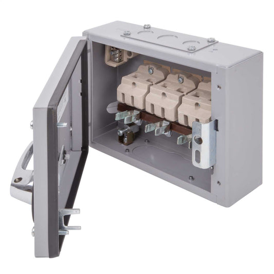 Eaton Exel 2 32A TP+N Metal Isolator Switch Disconnector