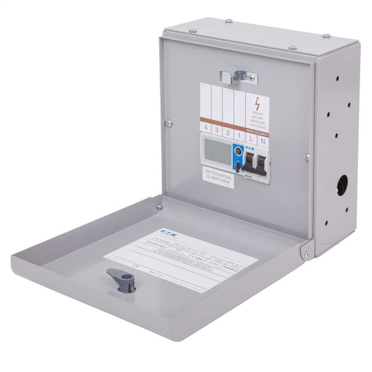 Eaton Meter Pack for Single Pole Type A Distribution Board Grey