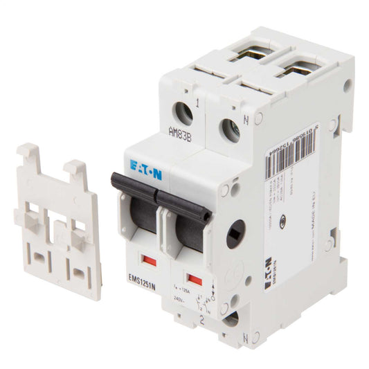 Eaton 125A SP+N Isolator Switch Disconnector for EAM4 to EAM16 Boards