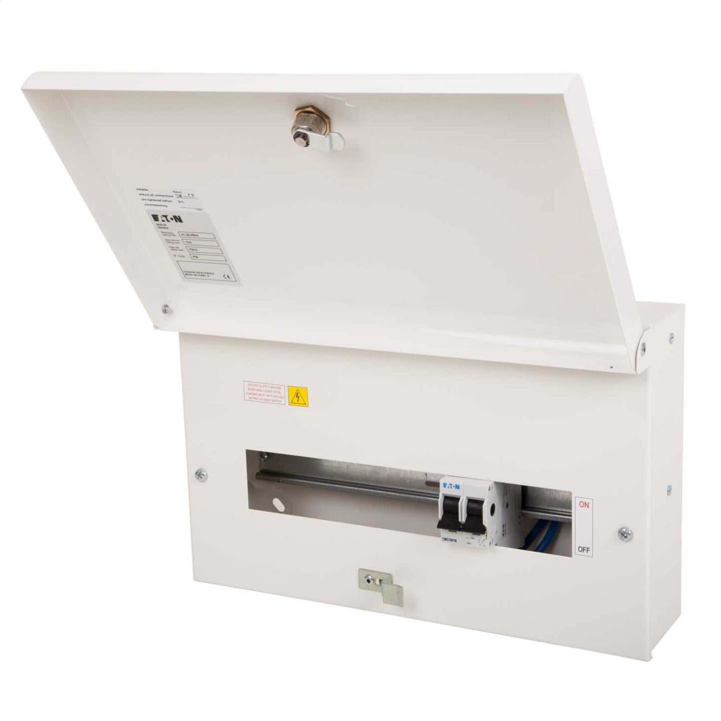 Eaton 12 Way 100A Isolator Incomer Metal Clad Consumer Unit