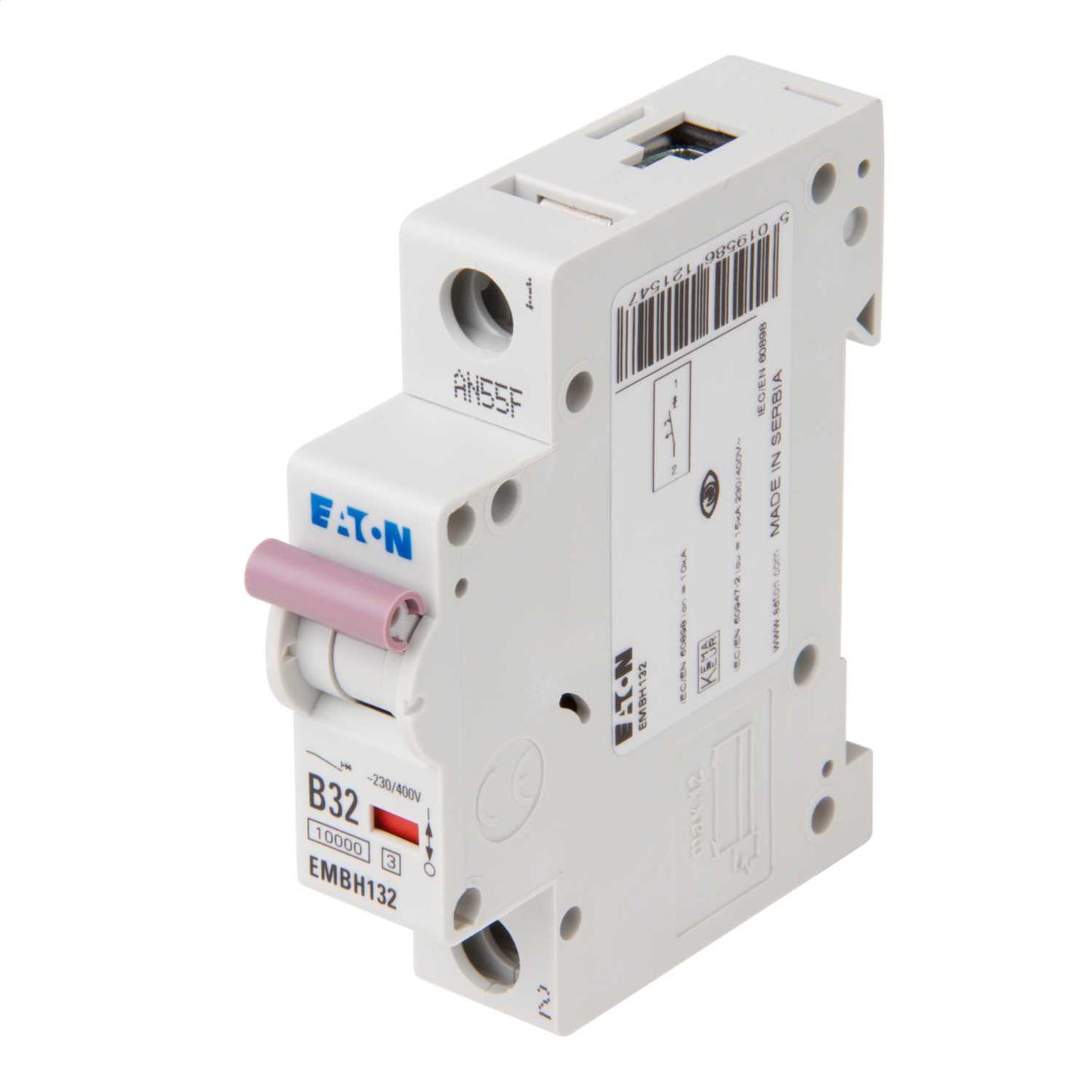 Eaton Memshield 3 32A Single Pole 10kA B Curve MCB