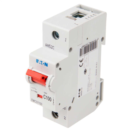 Eaton 100A Single Pole 20kA C Curve MCB