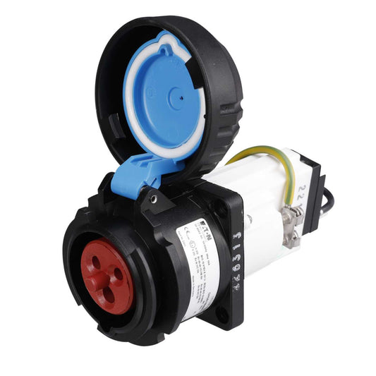 Crouse-Hinds Ceag 16A 2P+E 230V Zone 1 Ex Flange Socket IP66
