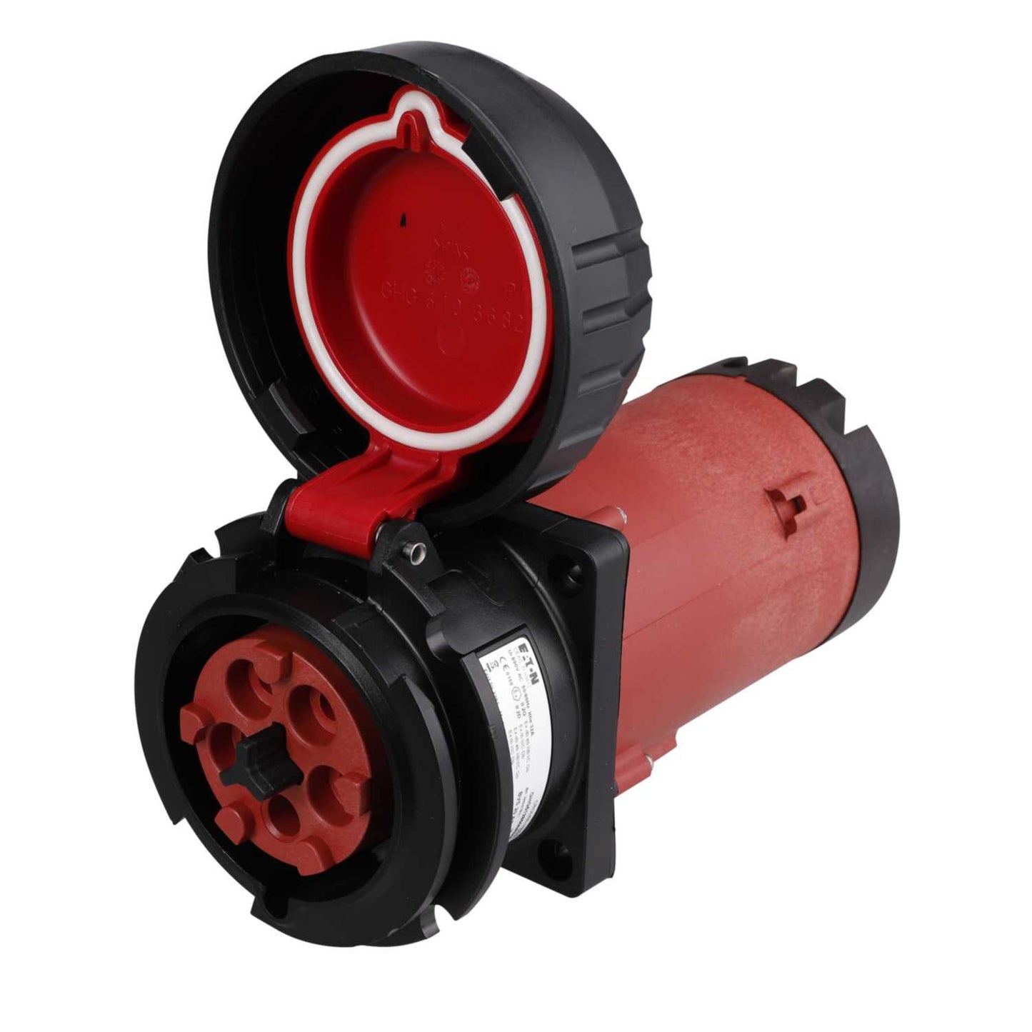 Crouse-Hinds Ceag 32A 3P+N+E 415V Zone 1 Ex Flange Socket IP66