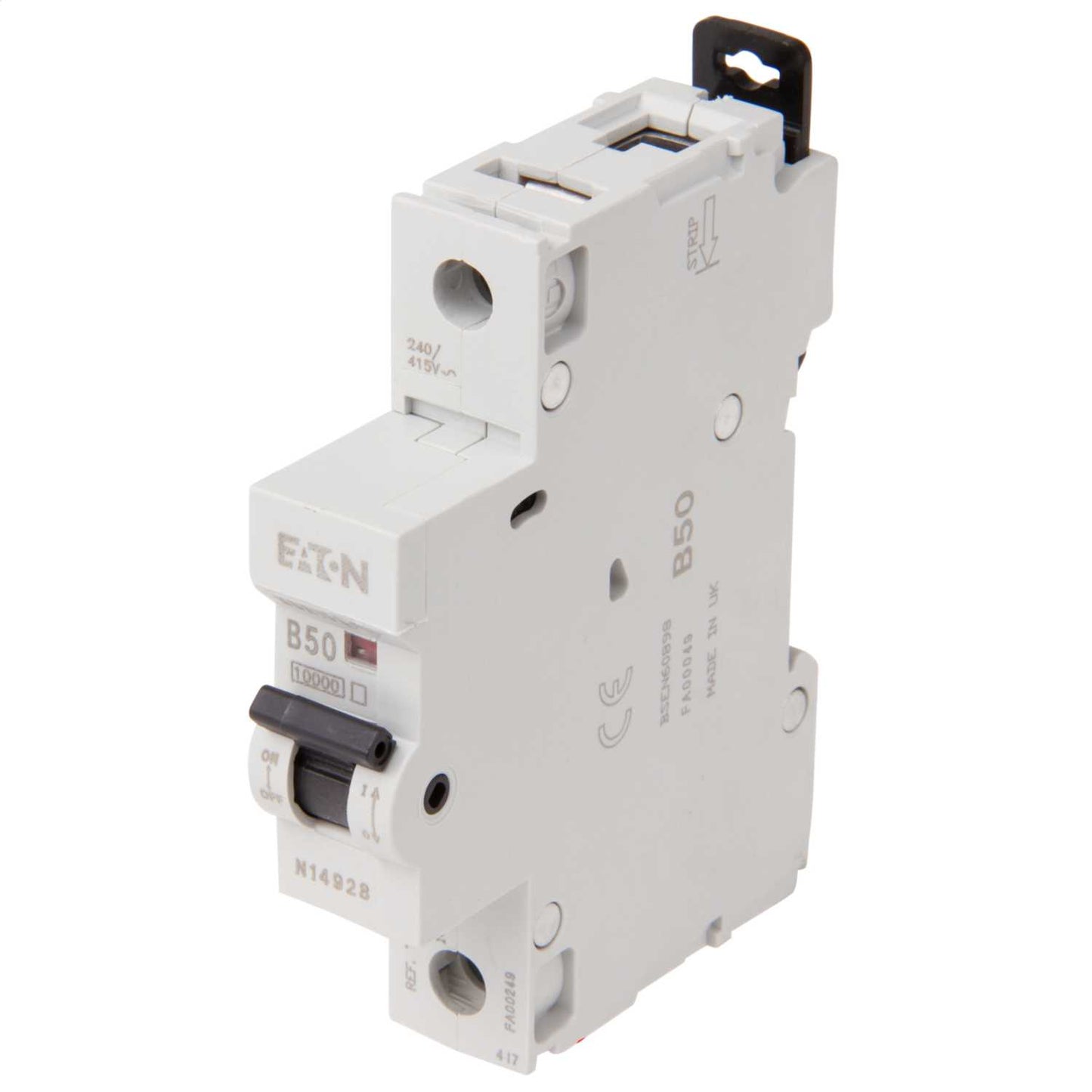 Mem Classic Memshield 2 50A Single Pole 10kA Curve B MCB
