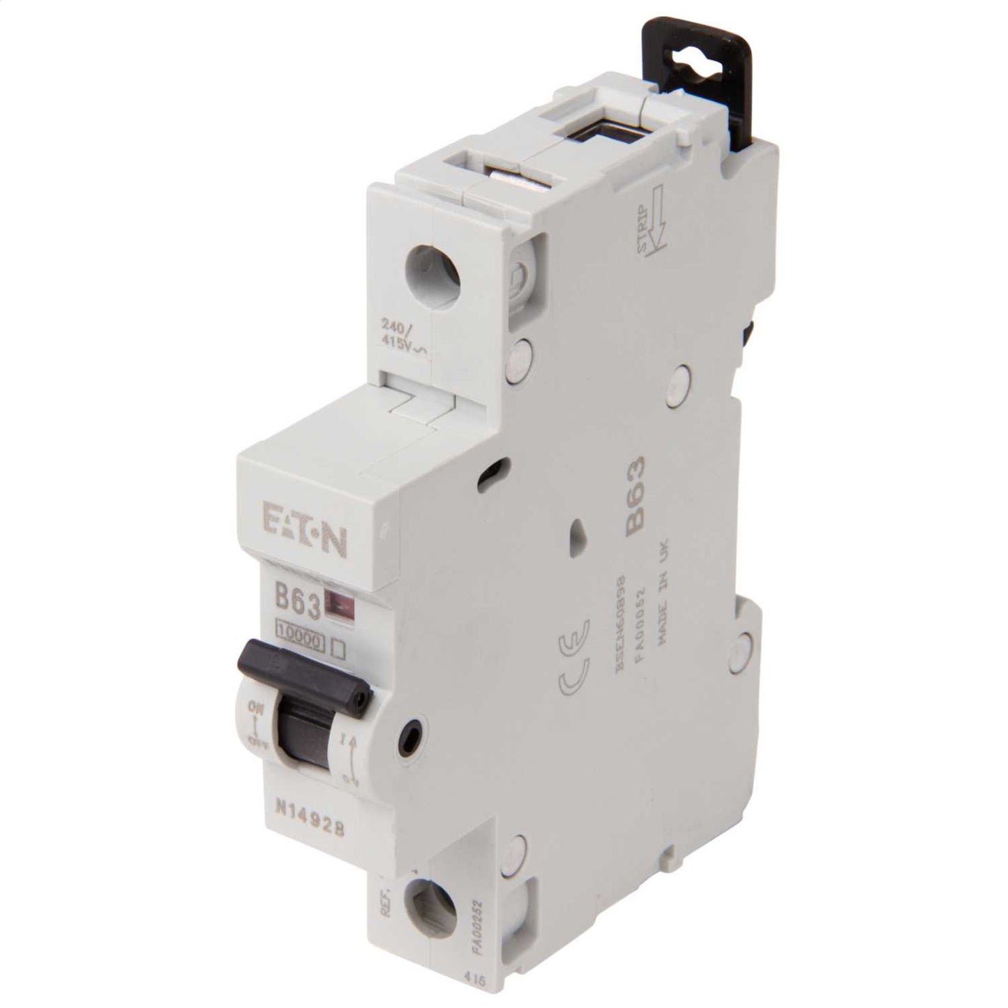 Mem Classic Memshield 2 63A Single Pole 10kA B Curve MCB