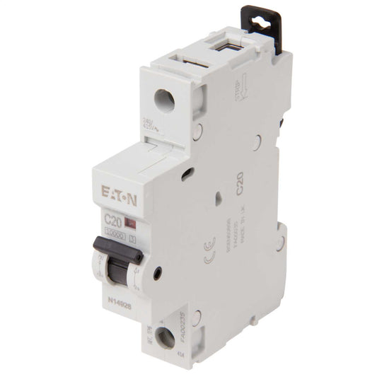 Mem Classic Memshield 2 20A Single Pole 10kA C Curve MCB