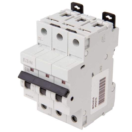 Mem Classic Memshield 2 10A Triple Pole 10kA C Curve MCB