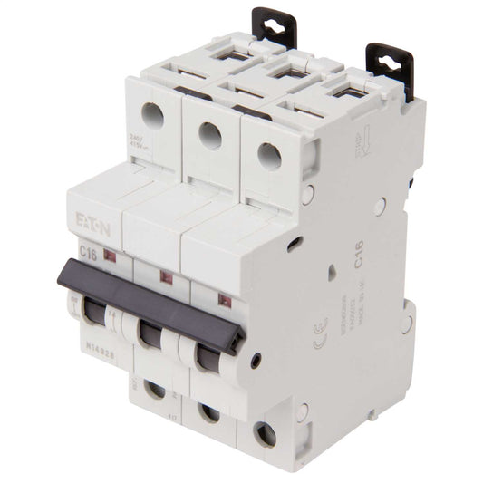 Mem Classic Memshield 2 16A Triple Pole 10kA C Curve MCB