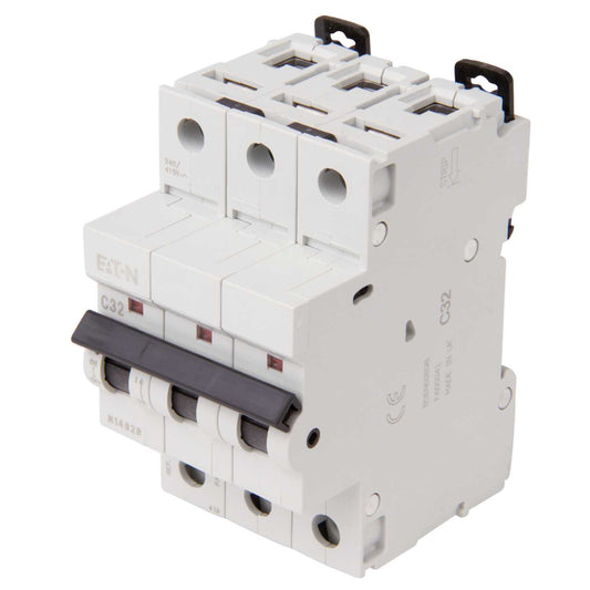 Mem Classic Memshield 2 32A Triple Pole 10kA C Curve MCB
