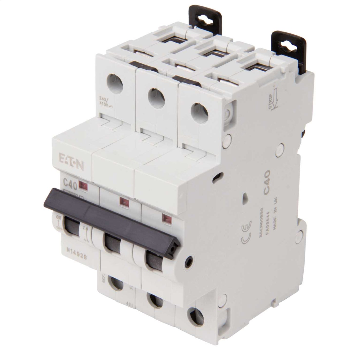 Mem Classic Memshield 2 40A Triple Pole 10kA C Curve MCB