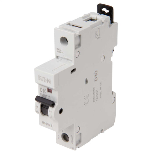 Mem Classic Memshield 2 10A Single Pole 10kA D Curve MCB