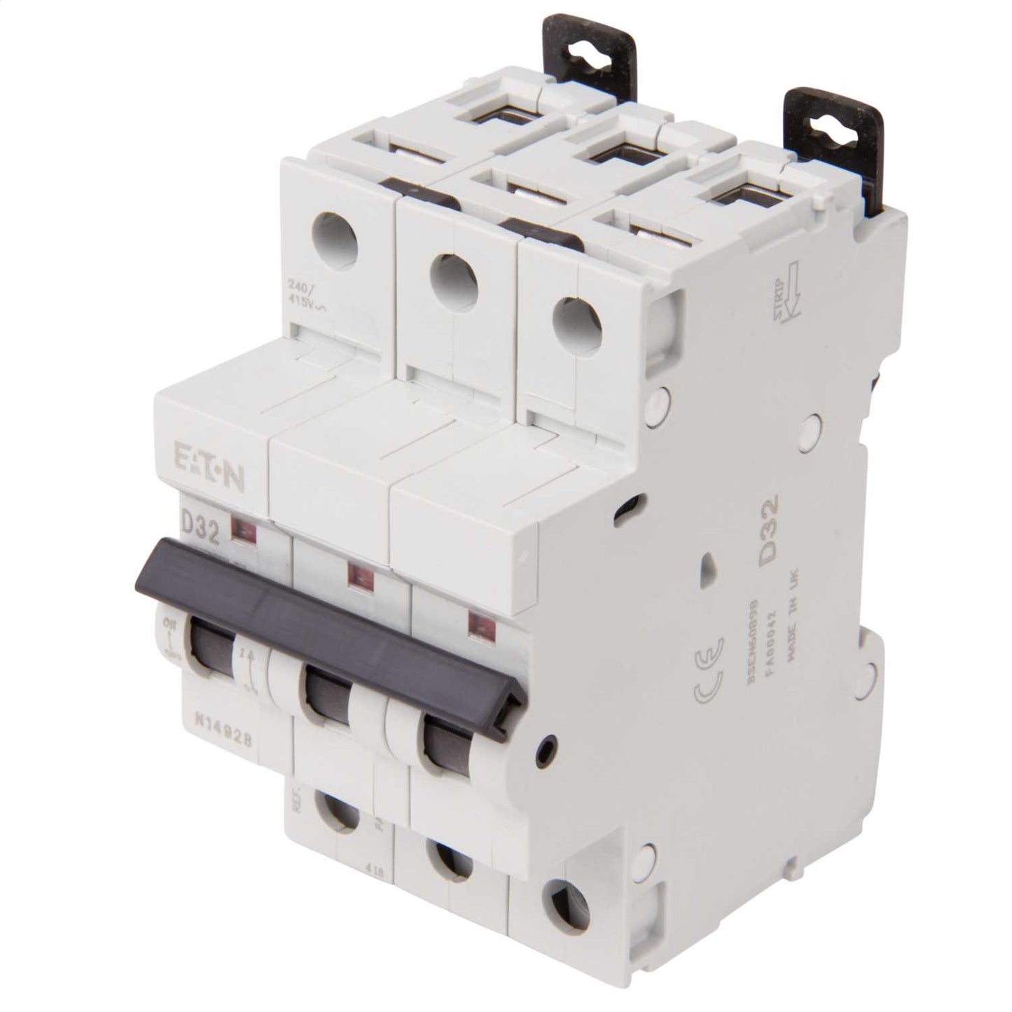 Mem Classic Memshield 2 32A Triple Pole 10kA D Curve MCB