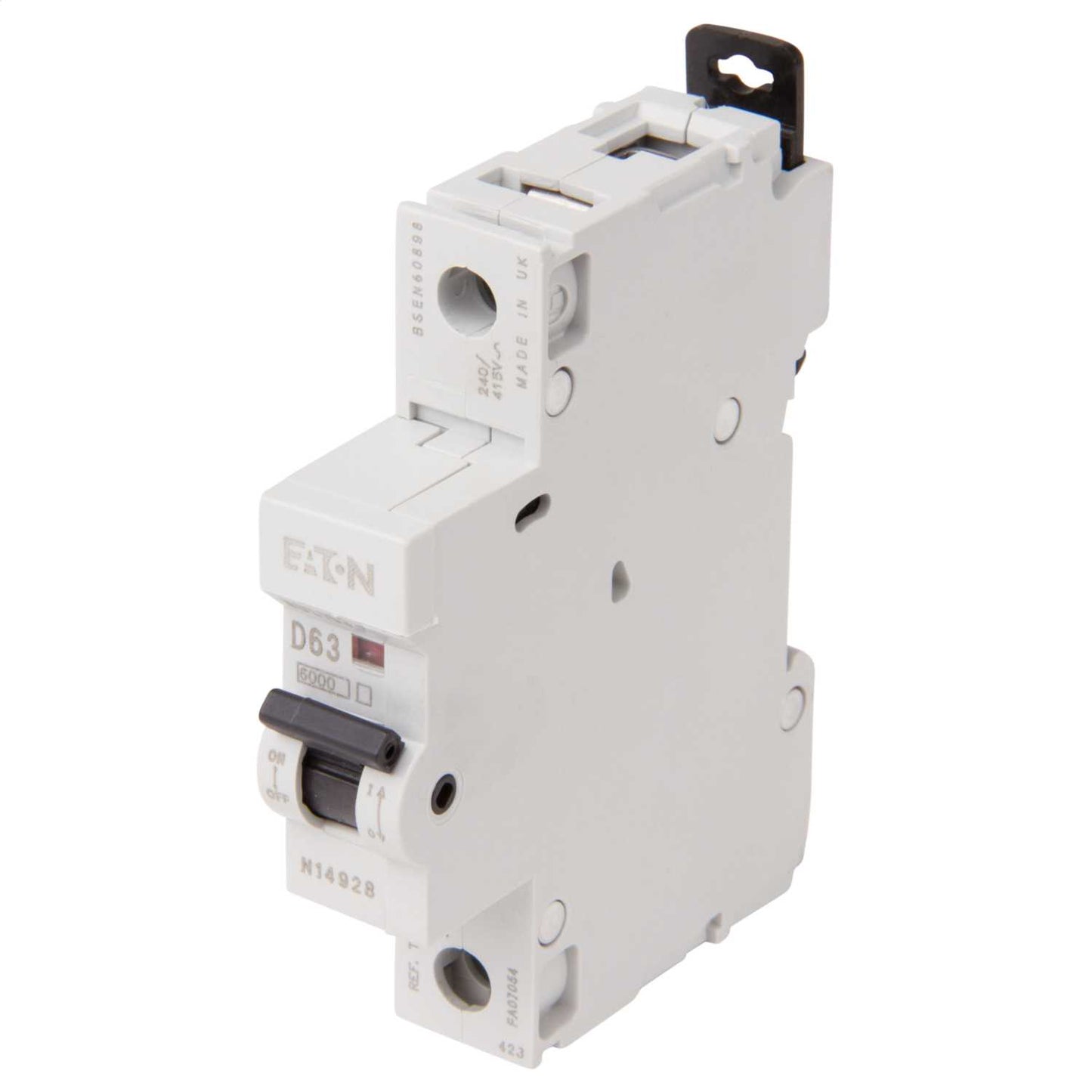 Mem Classic Memshield 2 63A Single Pole 6kA D Curve MCB
