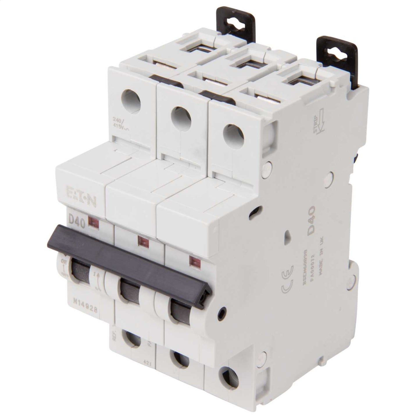 Mem Classic Memshield 2 40A Triple Pole 6kA D Curve MCB
