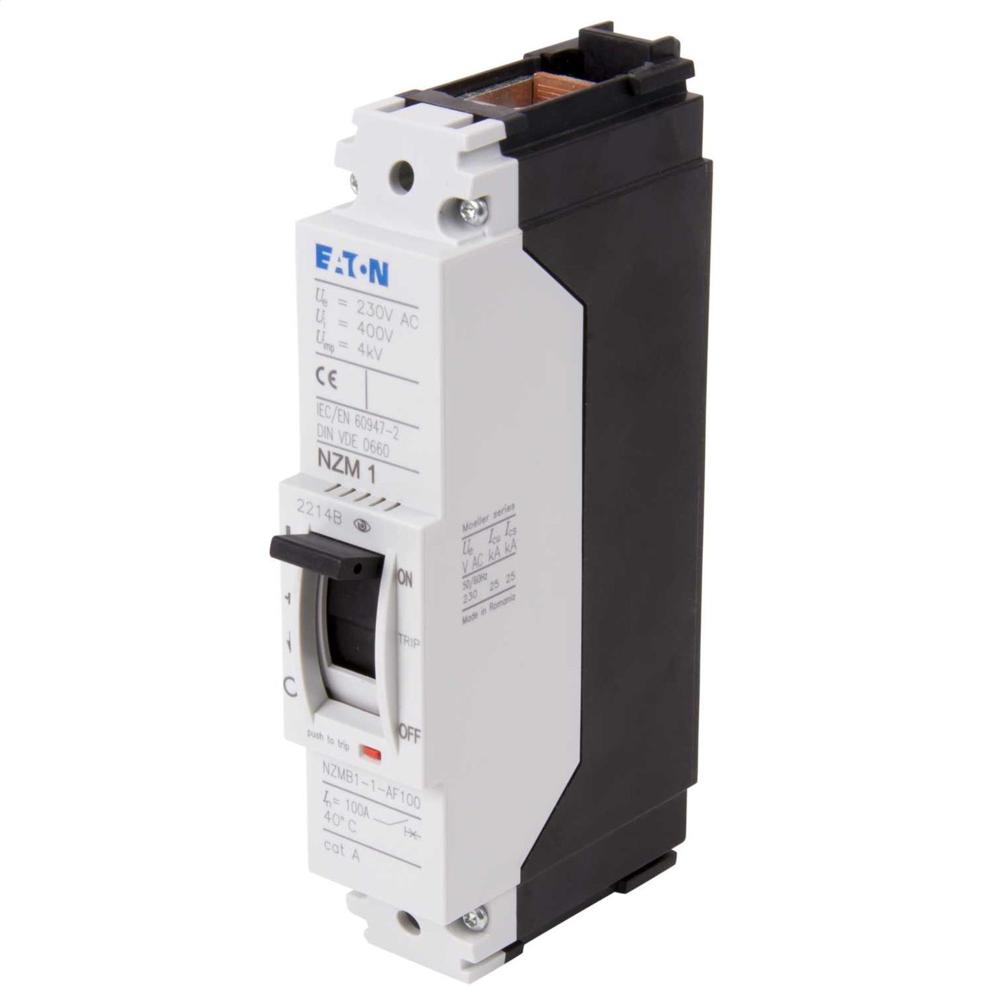 Eaton 100A Single Pole 25kA Mccb