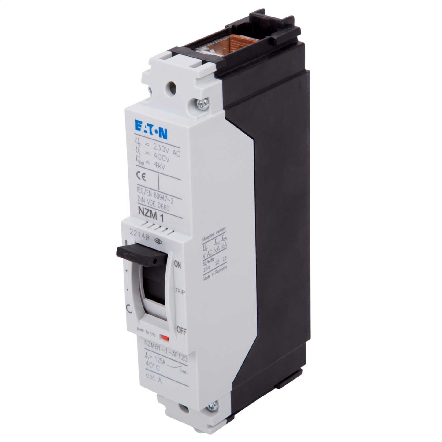 Eaton 125A Single Pole 25kA Mccb