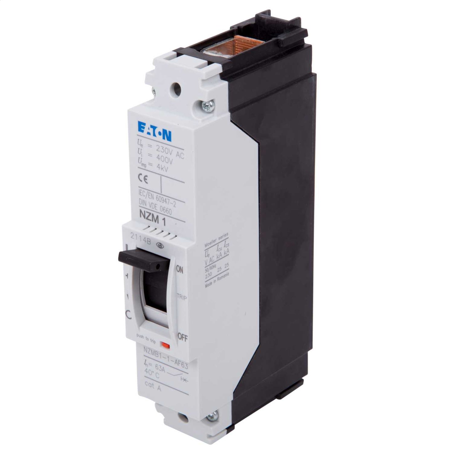 Eaton 63A Single Pole 25kA Mccb